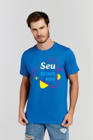 Imagem de Camiseta Premium Azul Royal Personalizável