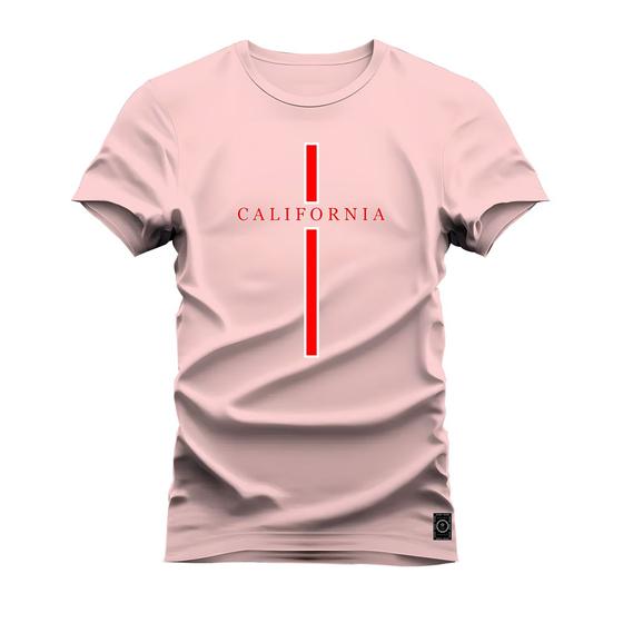 Imagem de Camiseta Premium Estampada Algodão 30.1  California Risco