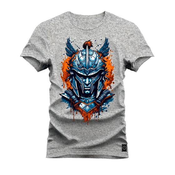 Imagem de Camiseta Premium Estampada Algodão 30.1  Guerreiro 