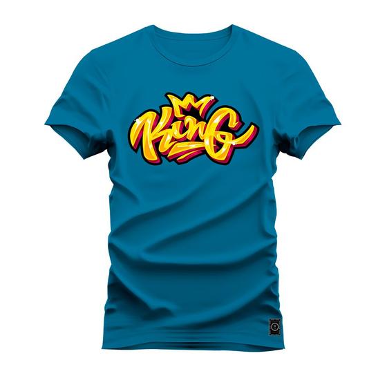 Imagem de Camiseta Premium Estampada Algodão King Rei