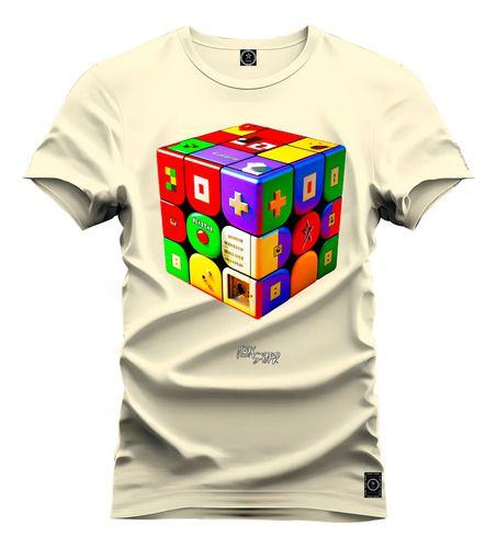 Imagem de Camiseta Premium Plus Size Cubo Da Magia  G1 a G5