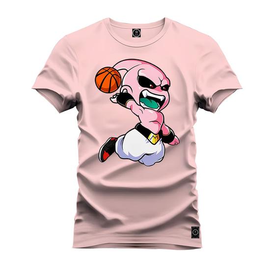 Imagem de Camiseta Premium T-Shirt Algodão Estampada Unissex Majim Basquete