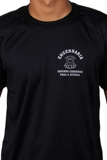 Imagem de Camiseta preta com estampa engenharia