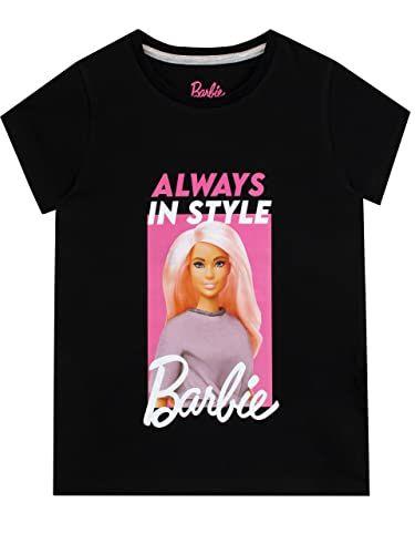 Imagem de Camiseta preta para meninas Barbie 6 anos