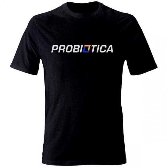 Imagem de Camiseta Preta Probiótica - Tamanho: G