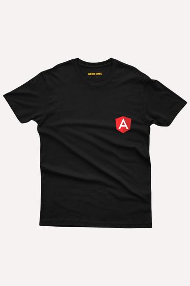 Imagem de Camiseta Programador Angular Pocket