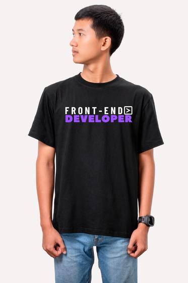 Imagem de Camiseta Programador Front-End Developer