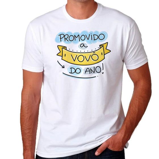 Imagem de Camiseta Promovido a Vovô do ano
