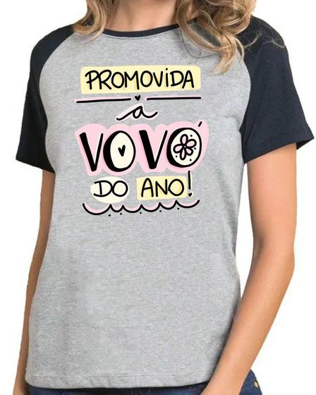 Imagem de Camiseta promovido a vovo outra vez camisa avo tshirt