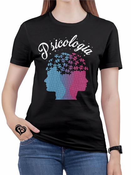 Imagem de Camiseta Psicologia Feminina Ciencia Professor Blusa