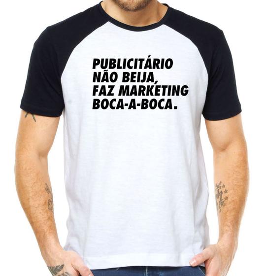 Imagem de Camiseta publicitário nao beija faz marketing boca a boca