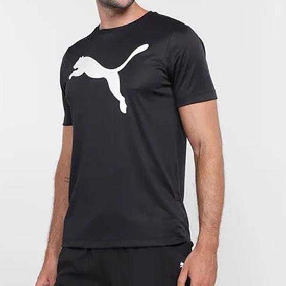 Imagem de Camiseta Puma Active Big Logo Masculina - Preto