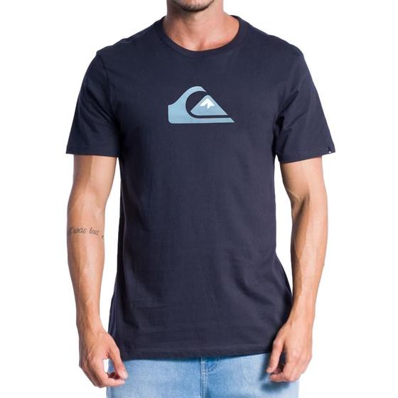 Imagem de Camiseta Quiksilver Comp Logo WT24 Masculina Marinho