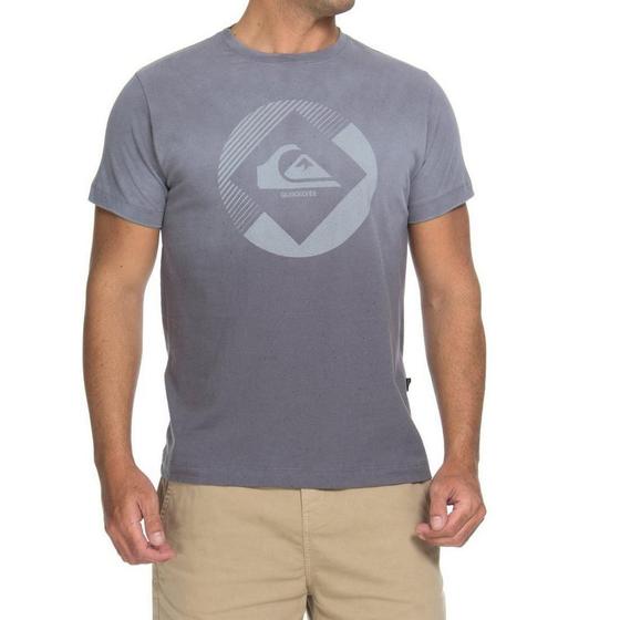 Imagem de Camiseta Quiksilver Especial Degra Logo Cinza