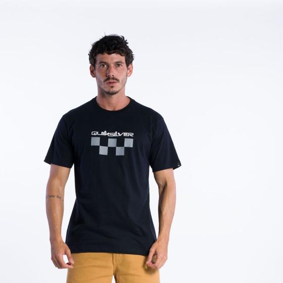 Imagem de Camiseta Quiksilver Five Block - PRETO