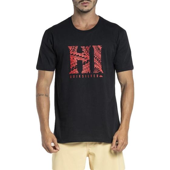 Imagem de Camiseta Quiksilver Hi Islander WT23 Masculina Preto