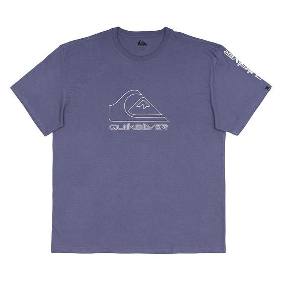 Imagem de Camiseta Quiksilver New Tour Plus Size SM25 Azul Escuro