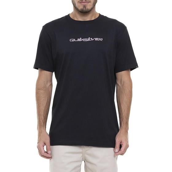 Imagem de Camiseta Quiksilver Omni Font SM23 Masculina Preto