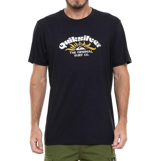 Imagem de Camiseta Quiksilver On Script Preta