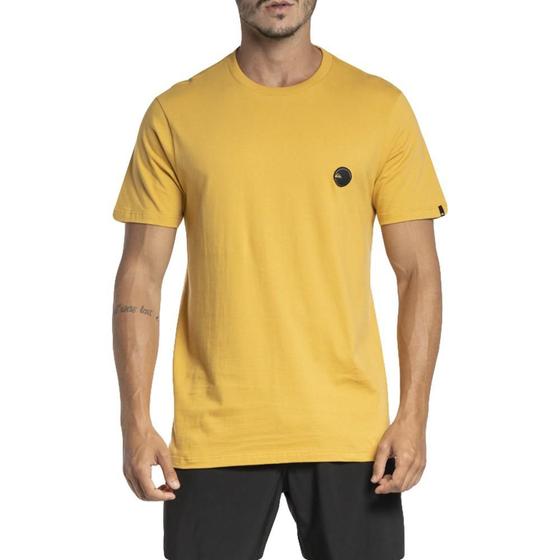 Imagem de Camiseta Quiksilver Patch Round Color WT23 Mostarda