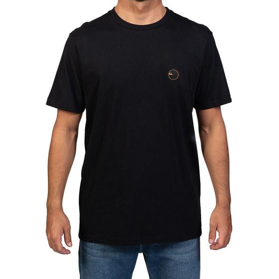 Imagem de Camiseta Quiksilver Patch Round Masculina Preto