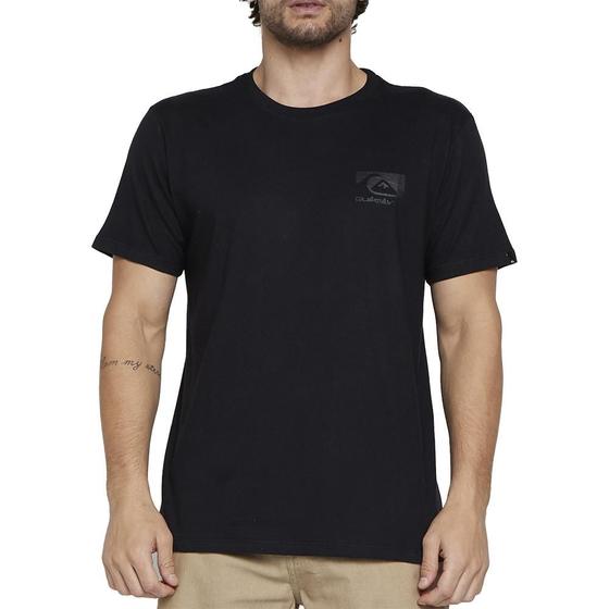 Imagem de Camiseta Quiksilver Quik Space Logo SM25 Masculina Preto