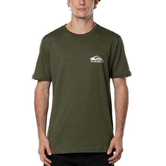 Imagem de Camiseta Quiksilver Step Up Verde Militar