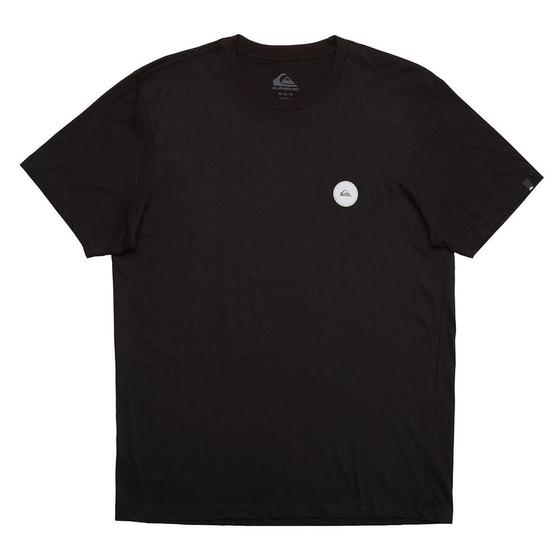 Imagem de Camiseta Quiksilver Transfer Round Plus Size Masculina Preto