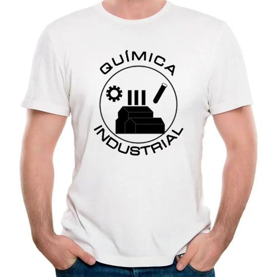 Imagem de Camiseta quimica industrial camisa faculdade profissão curso