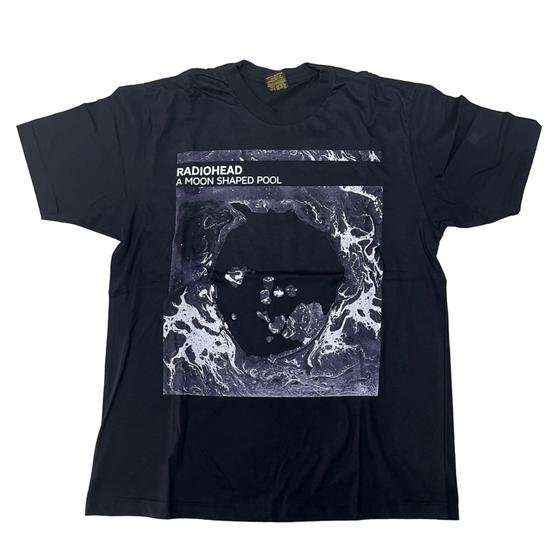 Imagem de Camiseta Radiohead A Moon Shaped Blusa Adulto Unissex Banda de Rock E012