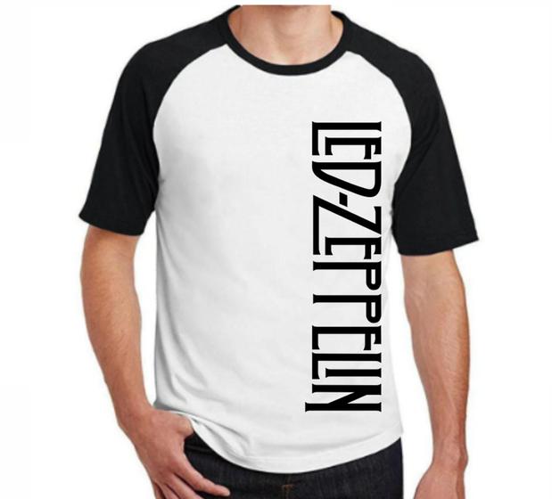 Imagem de Camiseta Raglan 100% Algodão - Led Zeppelin