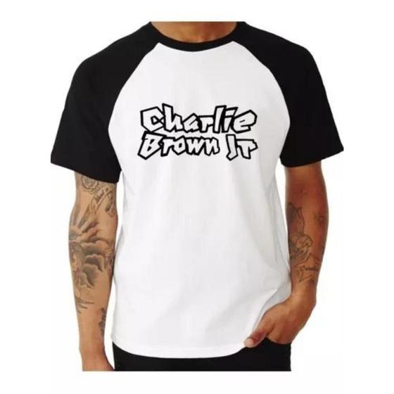 Imagem de Camiseta Raglan Adulto E Infantil Charlie Brown Jr 2023