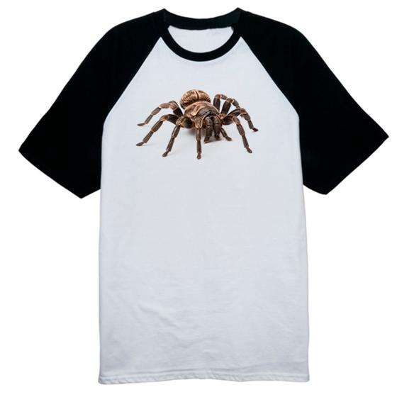 Imagem de Camiseta Raglan Aranha Caranguejeira