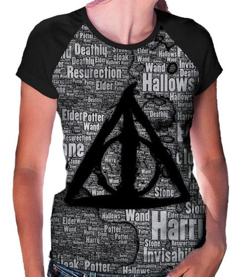 Imagem de Camiseta Raglan Baby Look Harry Potter Ref:389