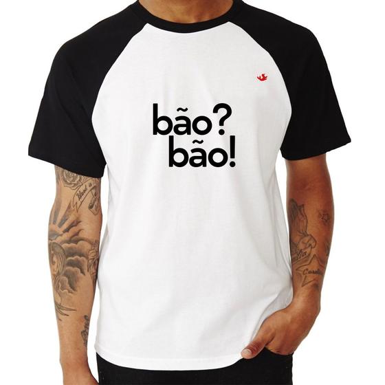 Imagem de Camiseta Raglan Bão Bão! - Foca na Moda