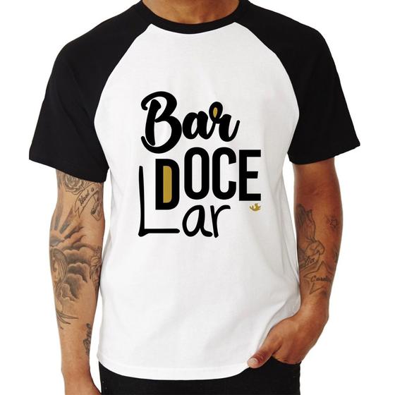 Imagem de Camiseta Raglan Bar doce lar - Foca na Moda