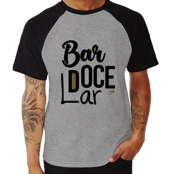 Imagem de Camiseta Raglan Bar doce lar - Foca na Moda