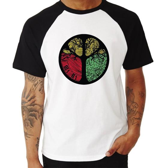 Imagem de Camiseta Raglan Bob Marley Reggae Rots Jamaica 13