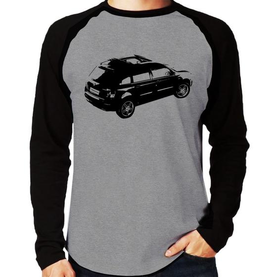 Imagem de Camiseta Raglan Carro Stilo Blackmotion Manga Longa - Foca na Moda