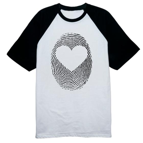 Imagem de Camiseta Raglan Digital do amor