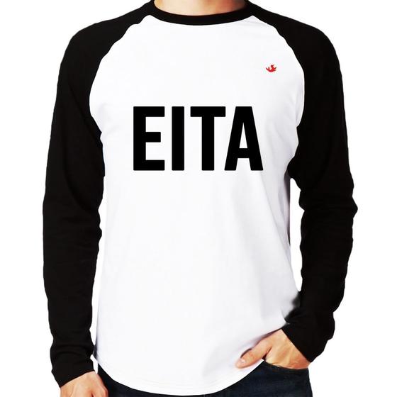 Imagem de Camiseta Raglan Eita Manga Longa - Foca na Moda