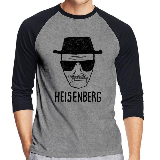 Imagem de Camiseta Raglan Heisenberg Manga 3/4 - Foca na Moda