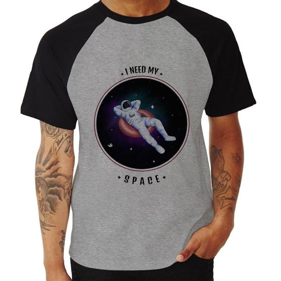 Imagem de Camiseta Raglan I need my space - Foca na Moda