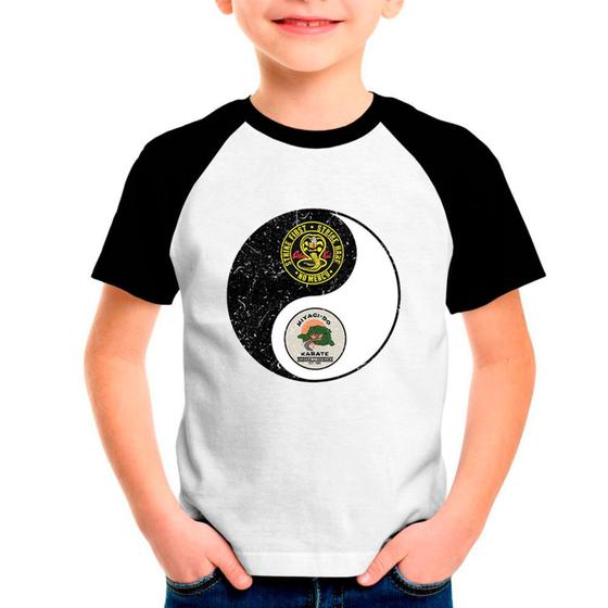 Imagem de Camiseta Raglan Infantil Cobra Kai 01