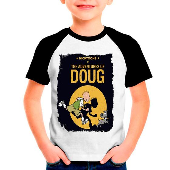 Imagem de Camiseta Raglan Infantil Desenho Doug Funnie