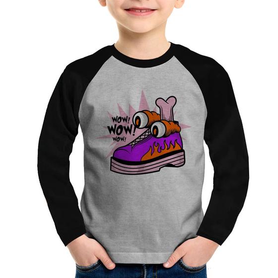 Imagem de Camiseta Raglan Infantil Forever Cool Manga Longa - Foca na Moda