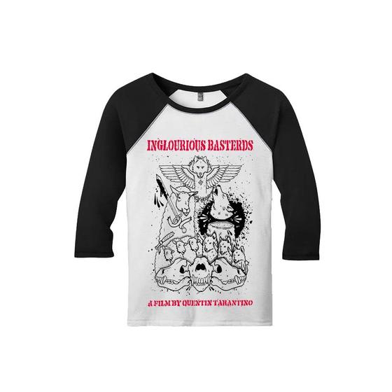 Imagem de Camiseta Raglan Manga 3/4 Feminina Bastardos Inglórios