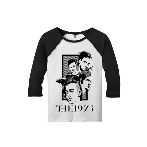 Imagem de Camiseta Raglan Manga 3/4 Feminina The 1975 Indie