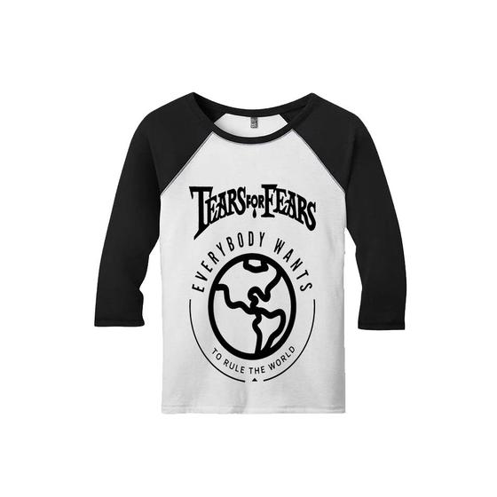 Imagem de Camiseta Raglan Manga 3/4 Masculina Tears For Fears