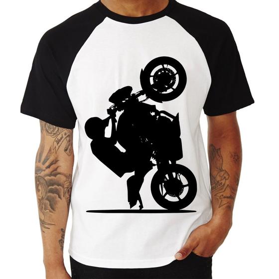 Imagem de Camiseta Raglan Moto Grau XJ6 - Foca na Moda